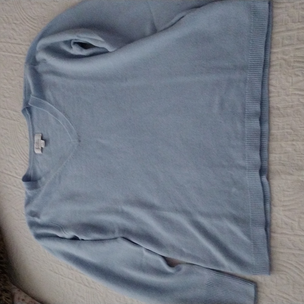 Croft and Barrow light blue sweater size S